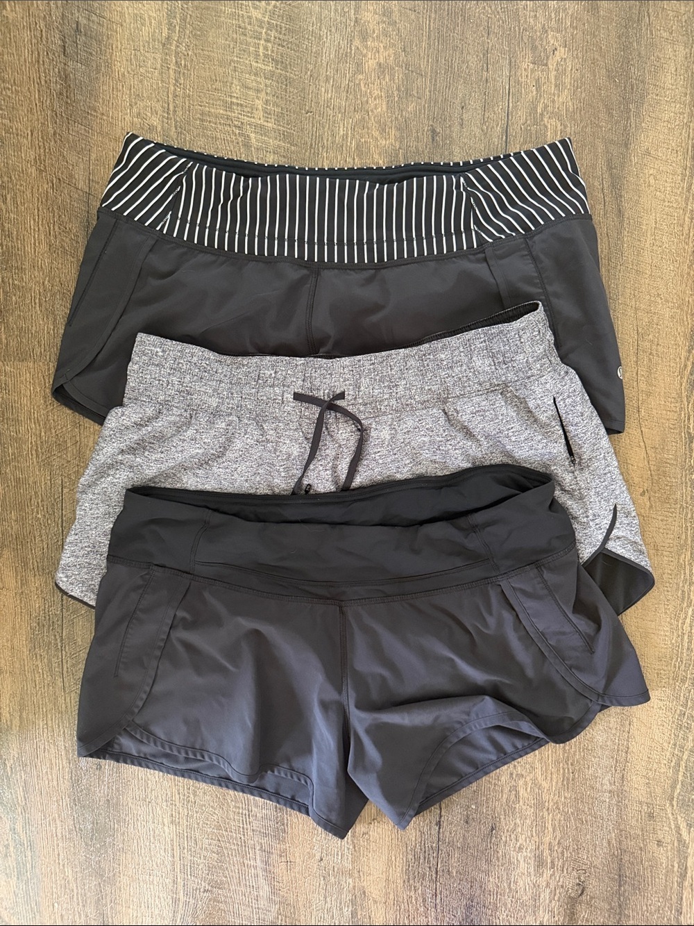 Lululemon 3 Pair Shorts Women's Size 12